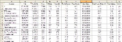 Imagen de parte del documento excel adjunto.