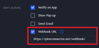 WebHook TradingView