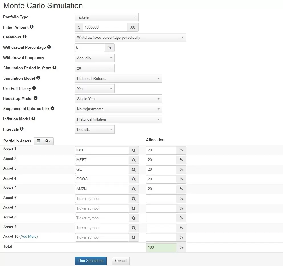 Monte Carlo Simulation