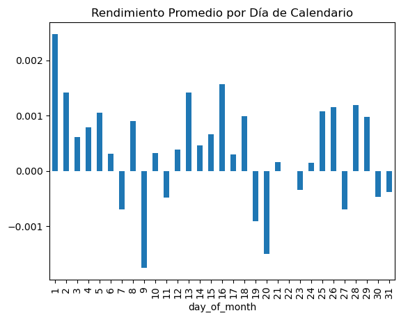 Jupyter SPY Rendimiento Medio