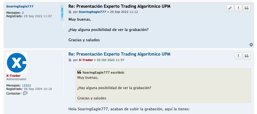 Curso UPM - Federico Caputi - Foro X-Trader